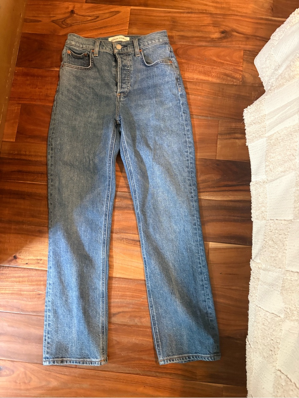 Denim Forum The Arlo High Rise Straight Jeans – Size 25 (28L) (828)